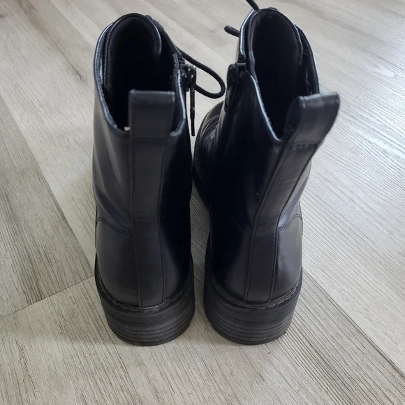 Target Black Combat Boots - Picture 3 of 5